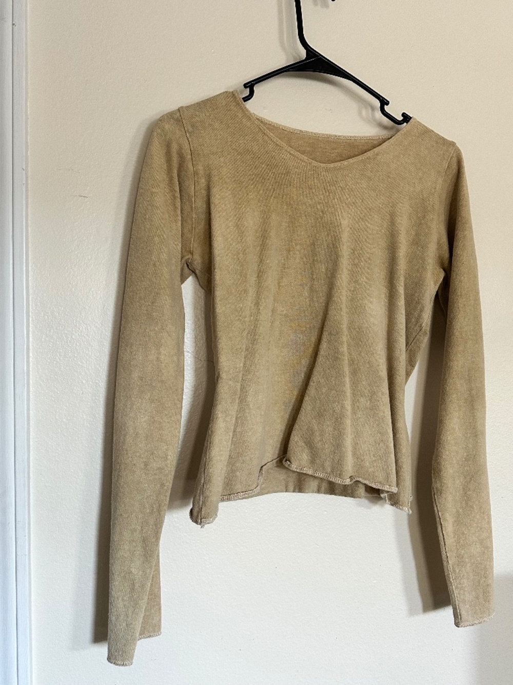 Handmade Plant-Dyed Long Sleeve Shirt